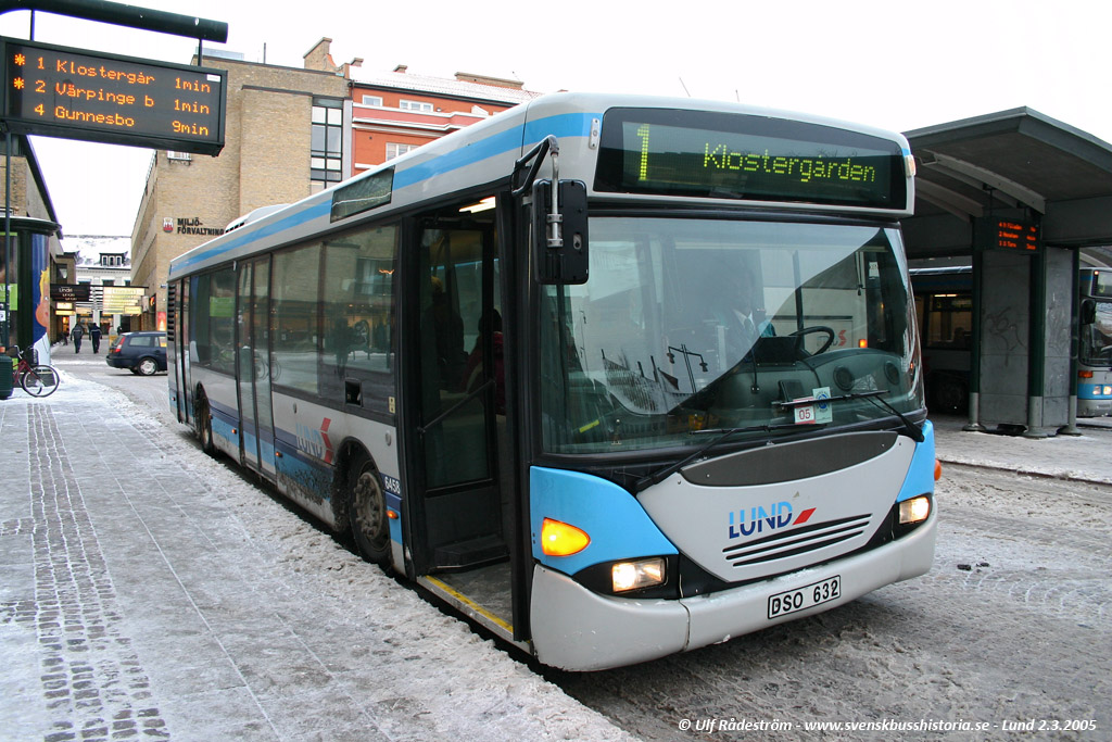 Швеция, Scania OmniCity I № 6458