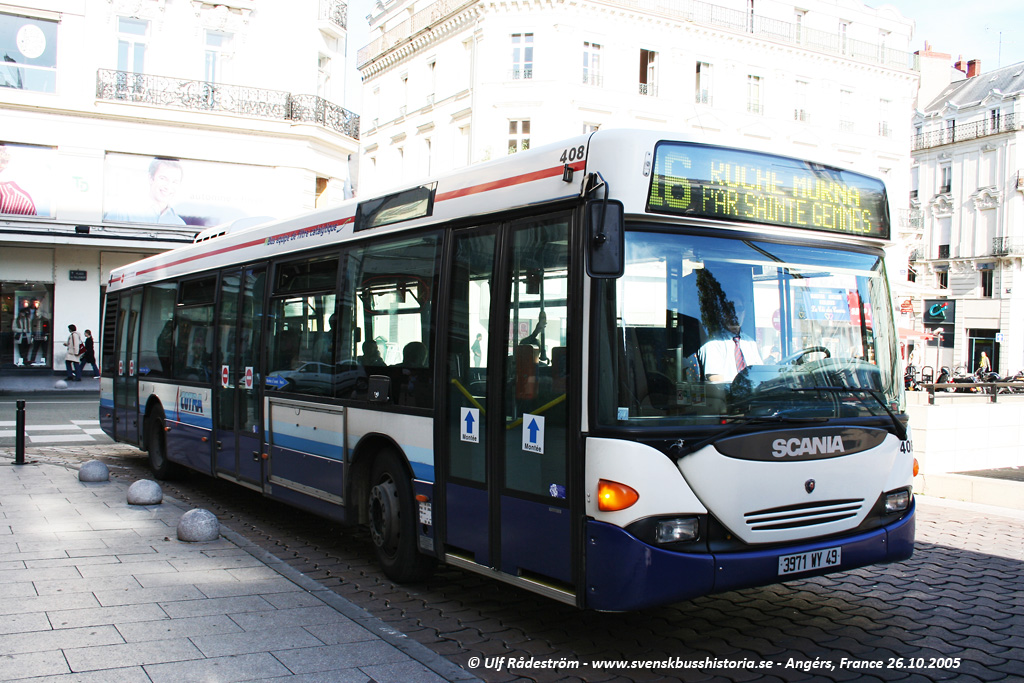 Франция, Scania OmniCity I № 408