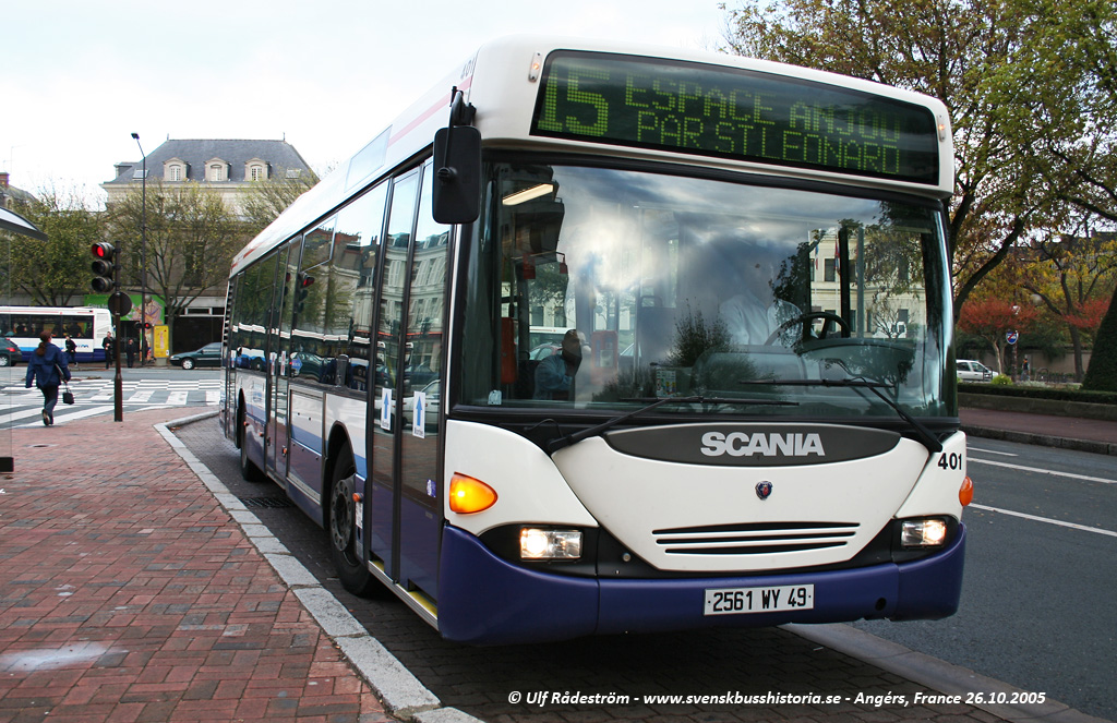 Франция, Scania OmniCity I № 401