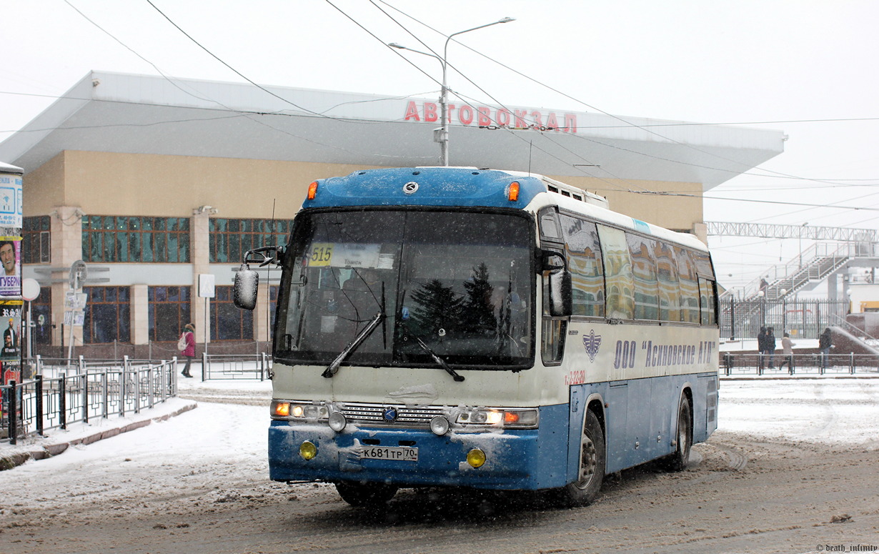 Томская область, Asia AM948 Granbird № К 681 ТР 70