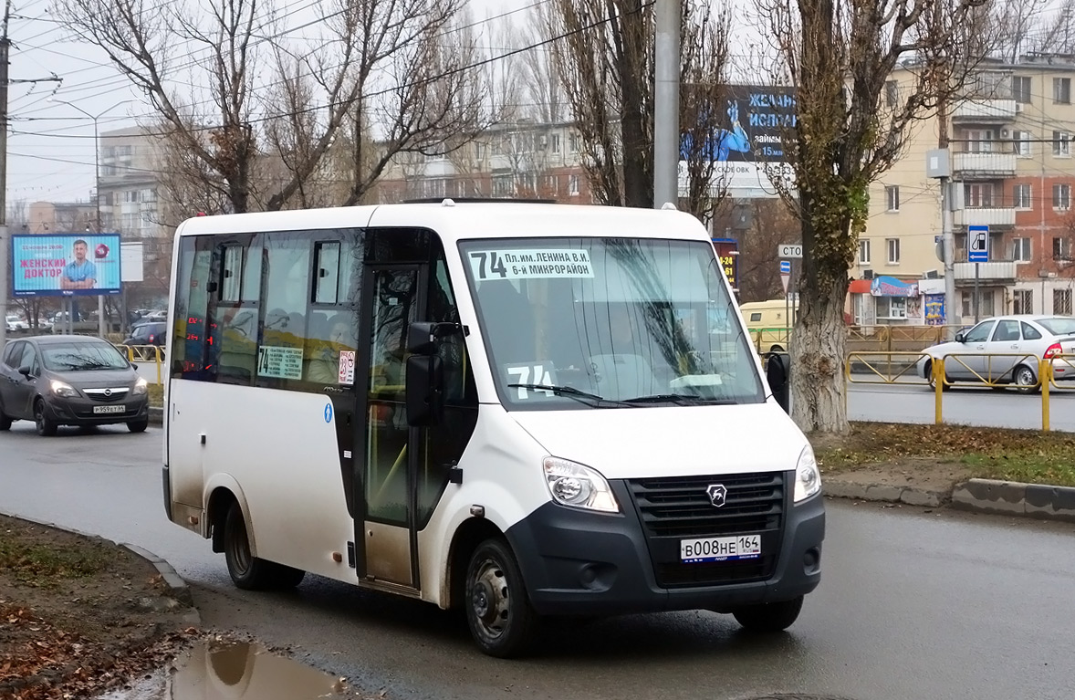 Саратовская область, ГАЗ-A64R42 Next № В 008 НЕ 164