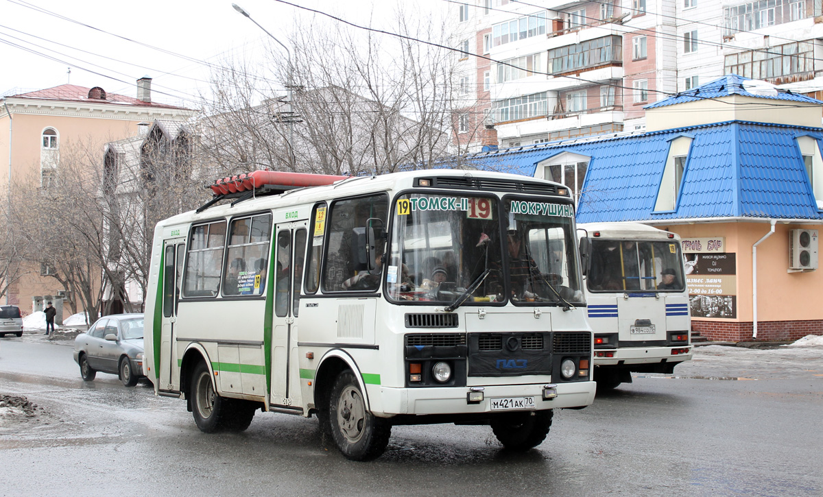 Томская область, ПАЗ-32054 № М 421 АК 70