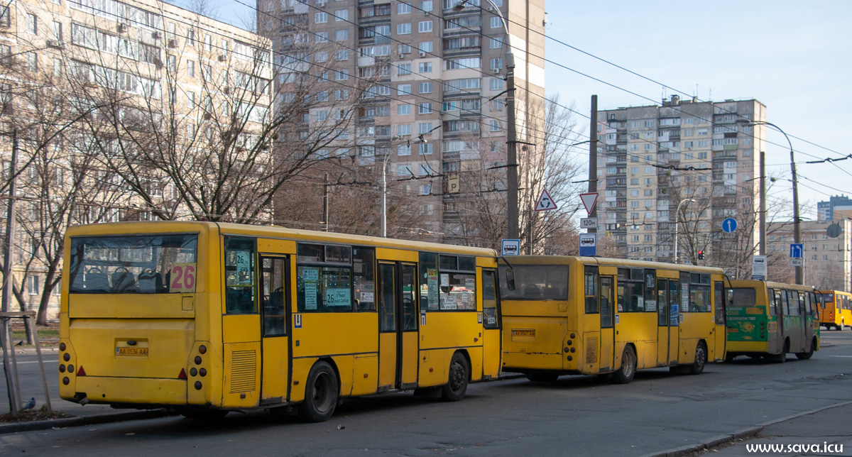 Kijów, Bogdan A1445 Nr 2857; Kijów — Autostations, terminal stations and sharp turns rings