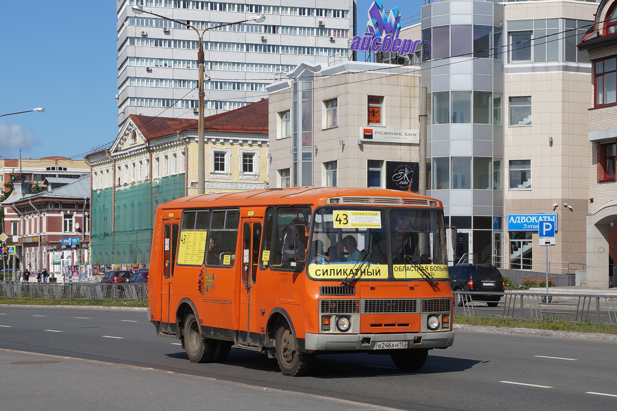 Архангельская область, ПАЗ-32054 № В 246 АН 152