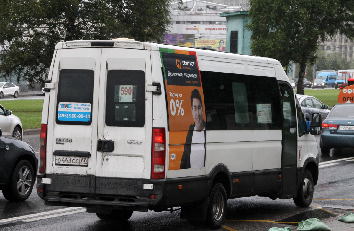 Москва, Нижегородец-2227UU (IVECO Daily) № О 443 СС 77