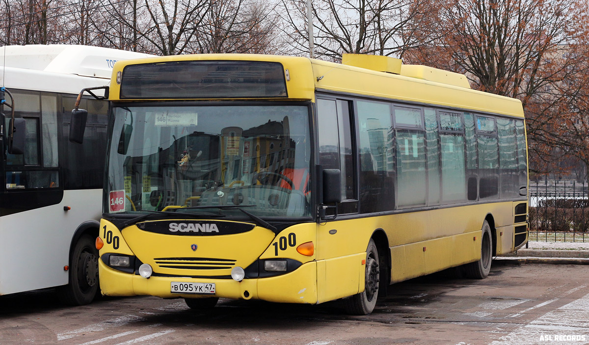 Ленинградская область, Scania OmniLink I (Скания-Питер) № 100 — Фото —  Автобусный транспорт