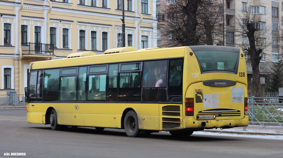 Ленинградская область, Scania OmniLink I (Скания-Питер) № 138