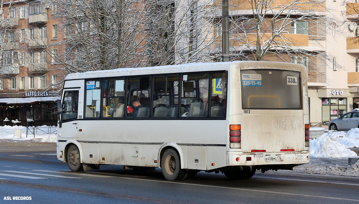 Leningrad Gebiet, PAZ-320412-05 Nr. 7812