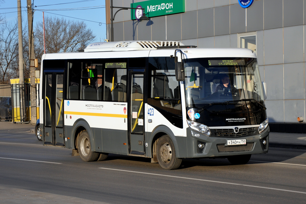 Московская область, ПАЗ-320445-04 "Vector Next" № 423