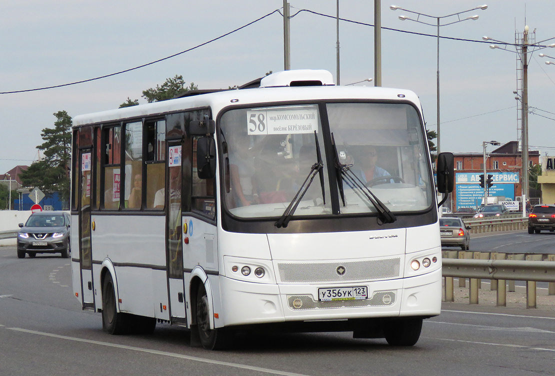 Краснодарский край, ПАЗ-320412-05 "Вектор" № У 356 УК 123