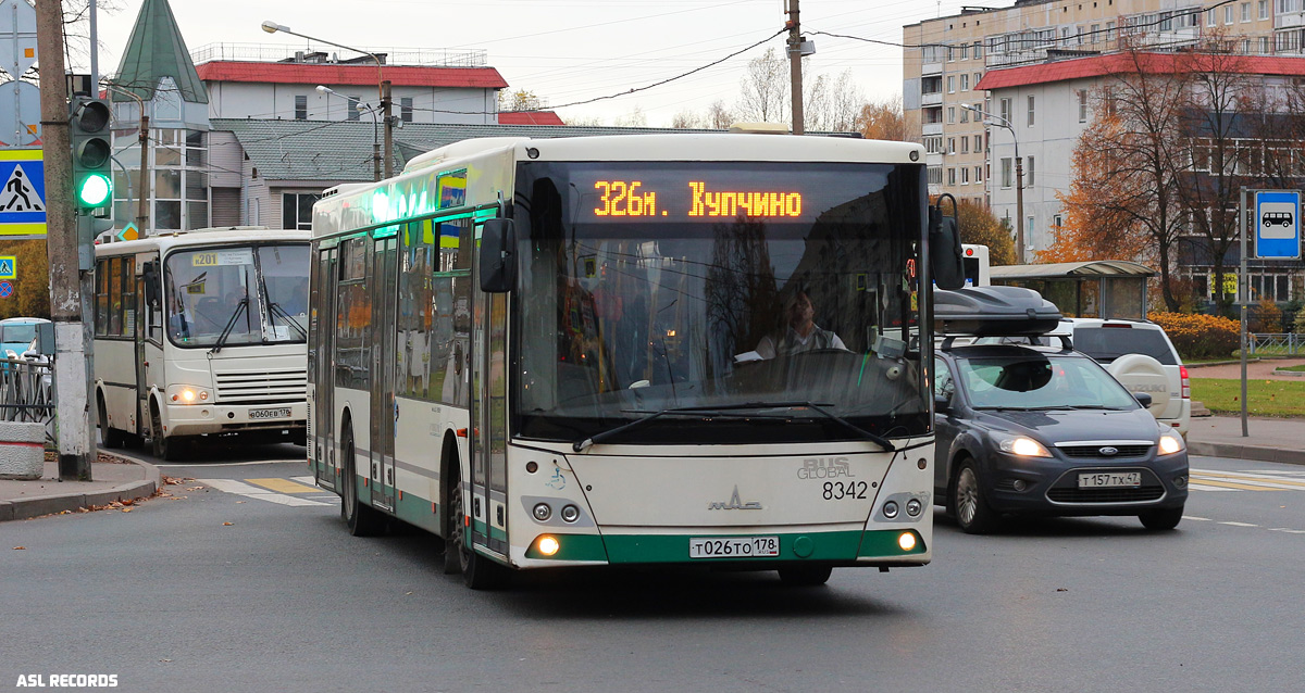 Санкт-Петербург, МАЗ-203.085 № 8342