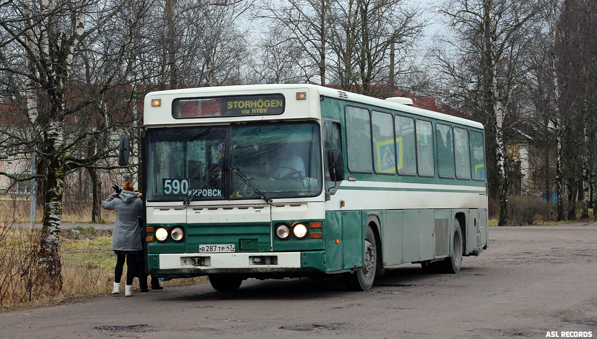 Ленинградская область, Scania CN113CLB № В 287 ТР 47