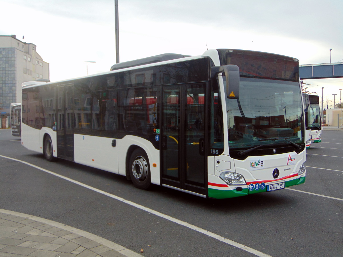 Бавария, Mercedes-Benz Citaro C2 hybrid № 196