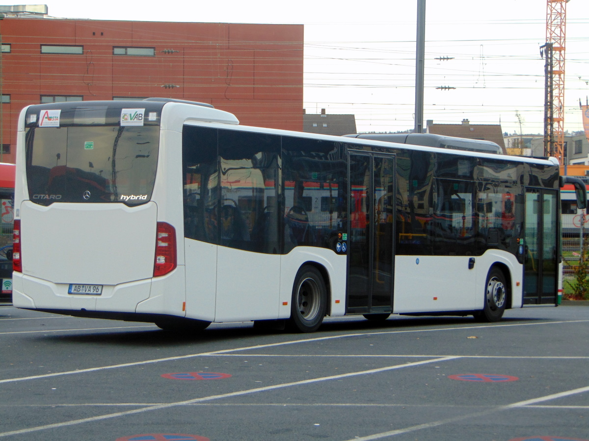 Бавария, Mercedes-Benz Citaro C2 hybrid № 196