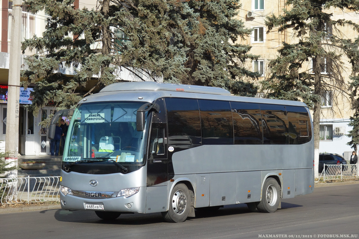 Republic of Crimea, Higer KLQ6885Q № В 685 ХВ 82