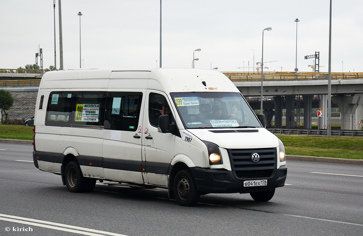 Санкт-Петербург, БТД-2219 (Volkswagen Crafter) № 2997