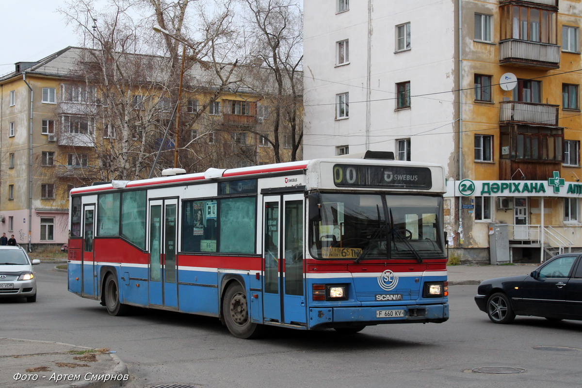 Obwód wschodniokazachstański, Scania CN113CLL MaxCi Nr F 660 KV