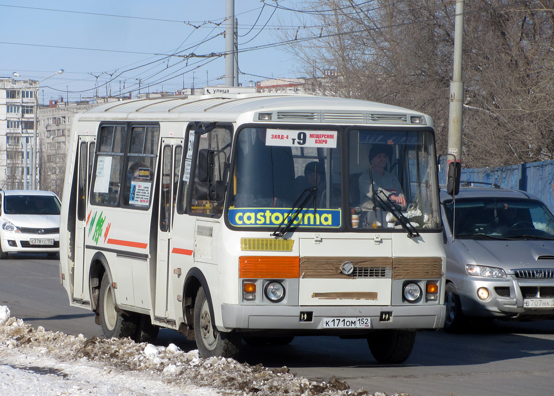 Нижегородская область, ПАЗ-32054 № К 171 ОМ 152