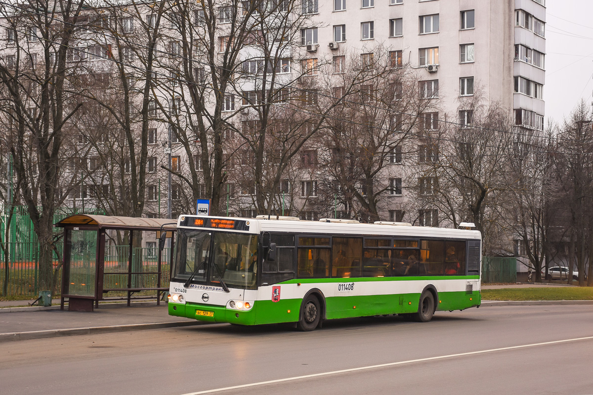 Москва, ЛиАЗ-5292.20 № 011408