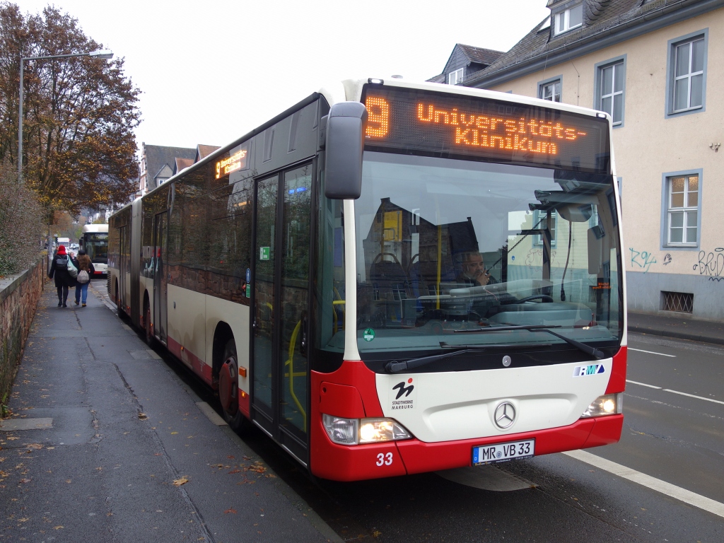 Гессен, Mercedes-Benz O530G Citaro facelift G № 33