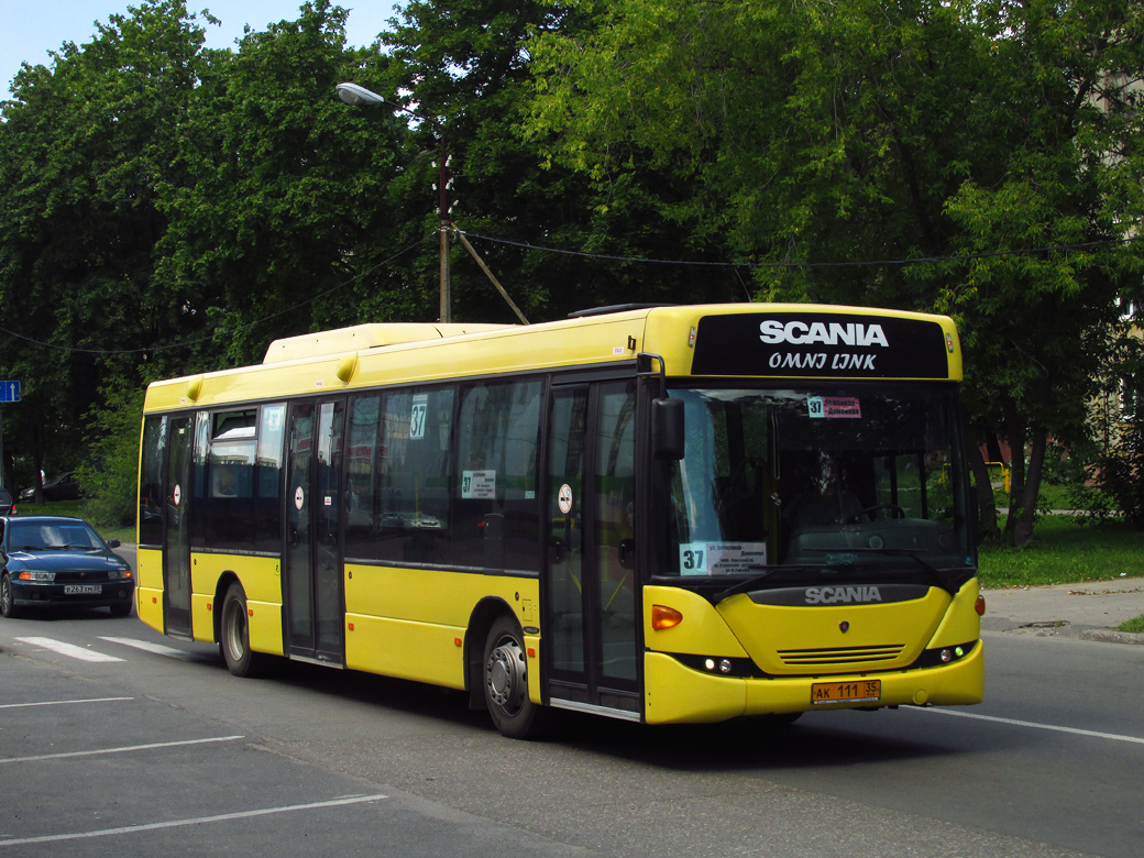 Вологодская область, Scania OmniLink II (Скания-Питер) № АК 111 35