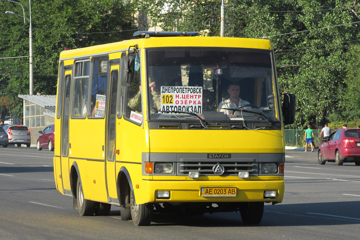 Dnepropetrovsk region, BAZ-A079.14 "Prolisok" Nr. AE 0203 AB