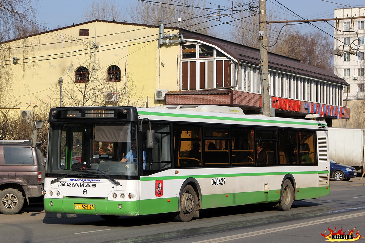 Москва, ЛиАЗ-5292.22 (2-2-2) № 040429