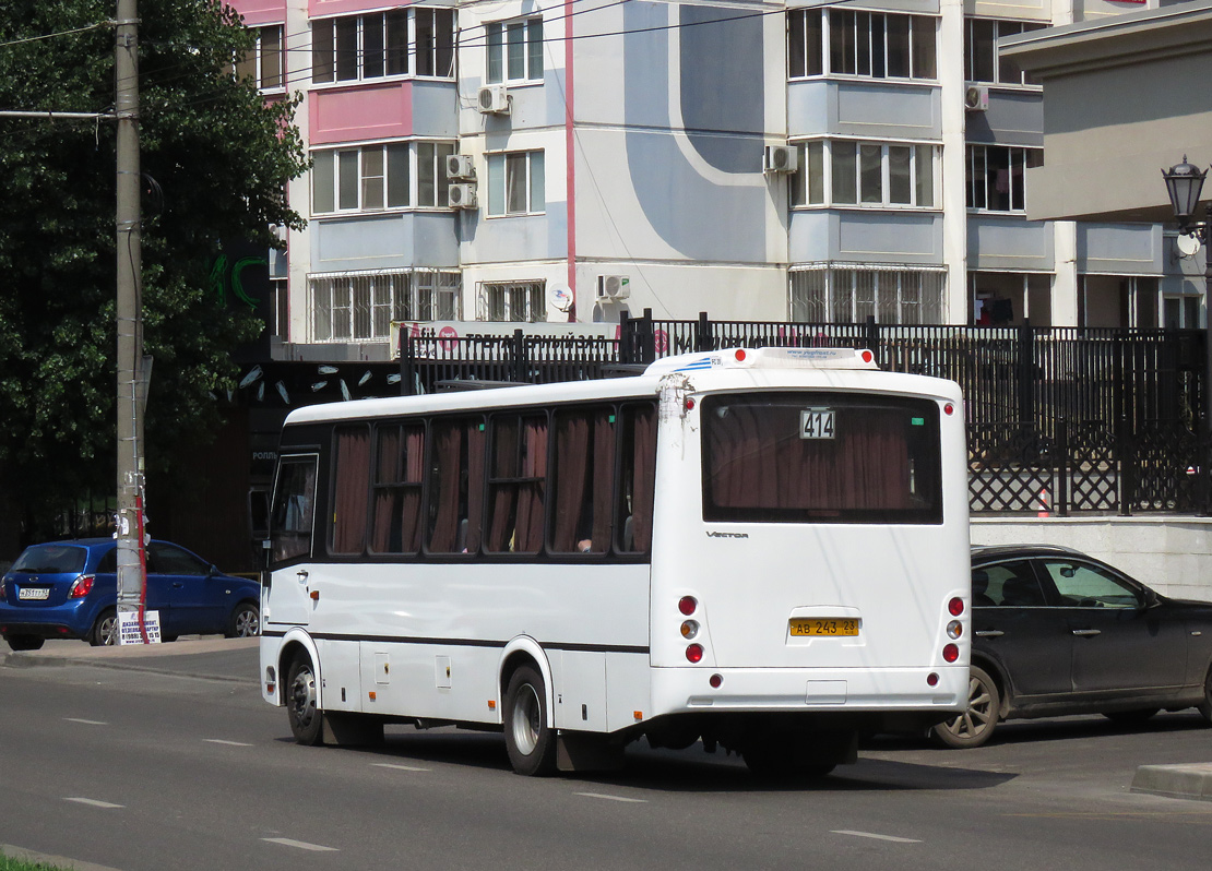 Краснодарский край, ПАЗ-320412-05 "Вектор" № АВ 243 23