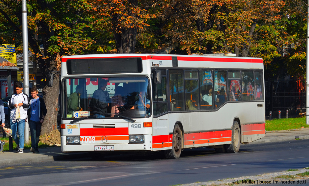 Северная Македония, Mercedes-Benz O405N2 № 7008