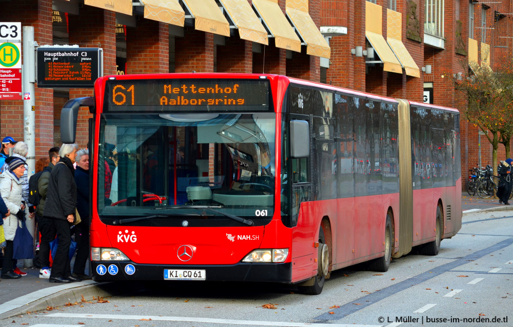 Шлезвиг-Гольштейн, Mercedes-Benz O530G Citaro facelift G № 061