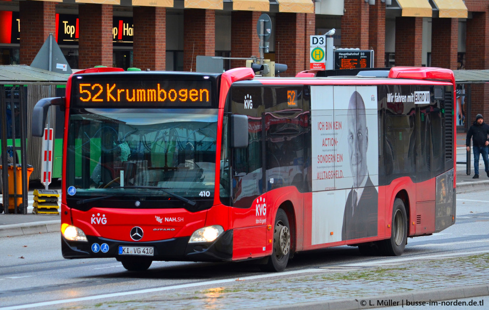 Шлезвиг-Гольштейн, Mercedes-Benz Citaro C2 № 410