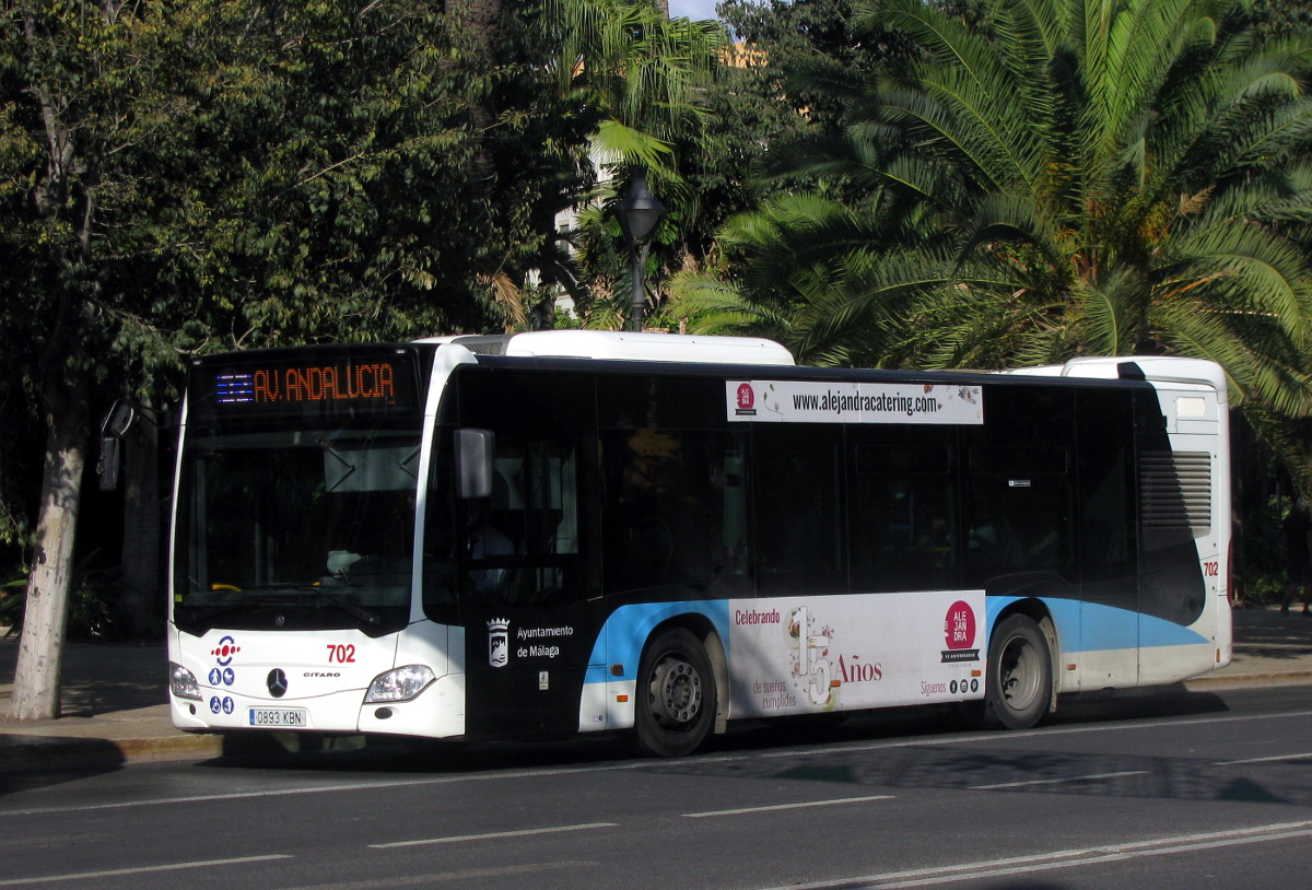 Испания, Mercedes-Benz Citaro C2 K № 702