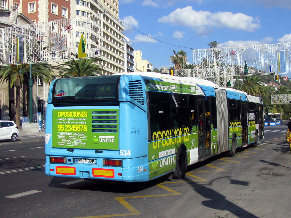 Spain, Hispano Citybus Articulado № 534