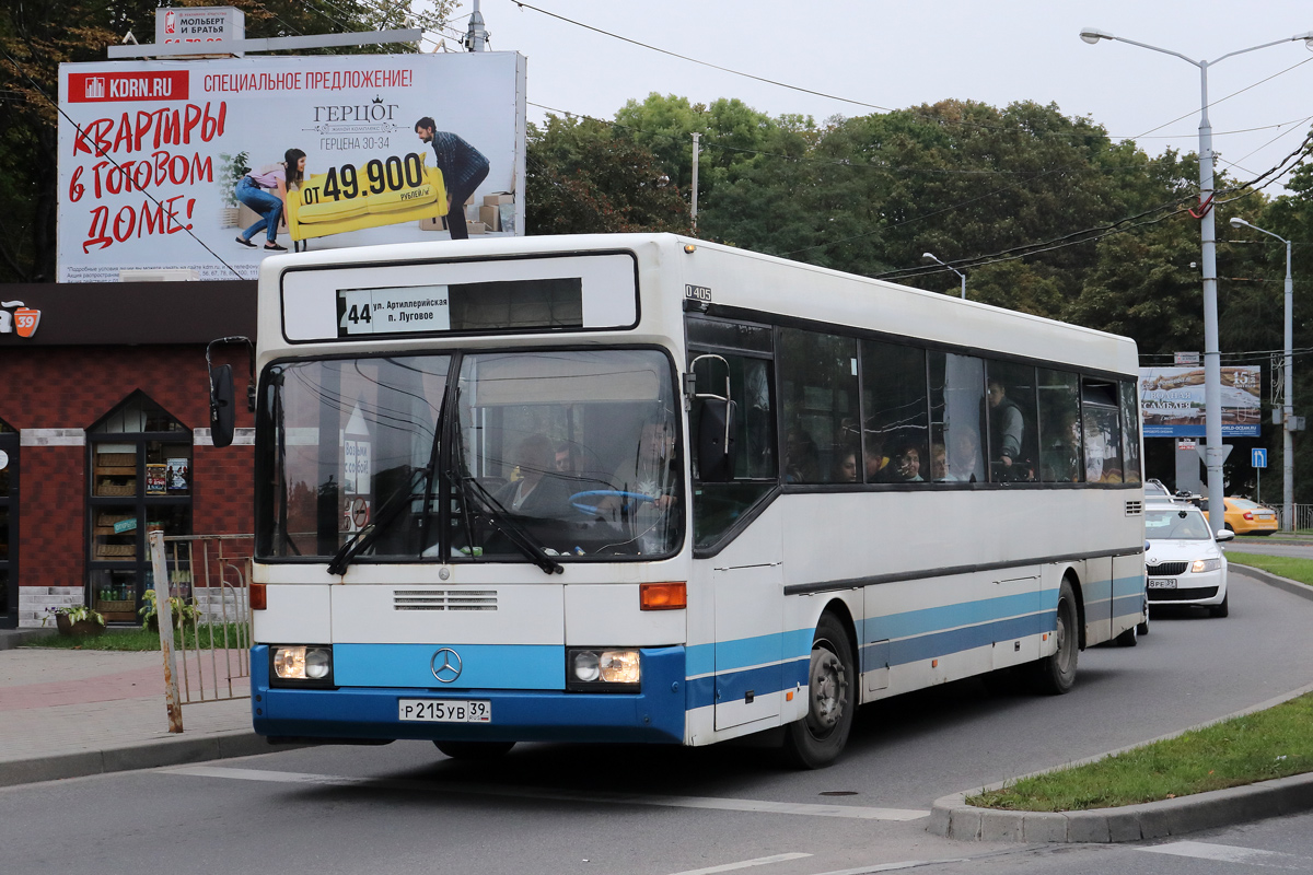 Калининградская область, Mercedes-Benz O405 № Р 215 УВ 39