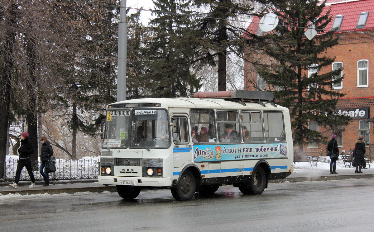 Томская область, ПАЗ-32054 № К 177 ВК 70