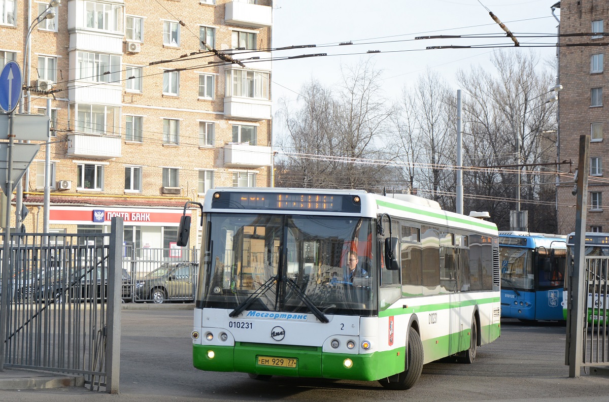 Москва, ЛиАЗ-5292.21 № 010231