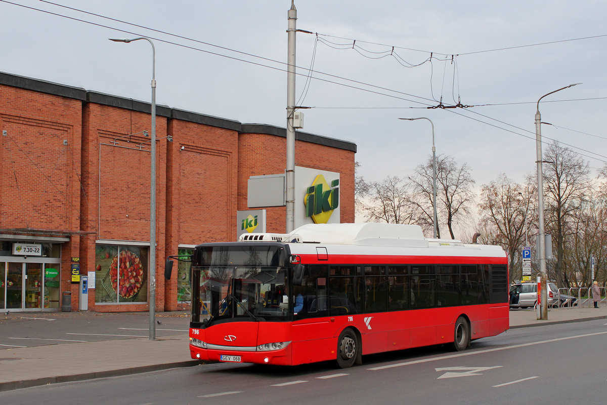 Литва, Solaris Urbino III 12 CNG № 796