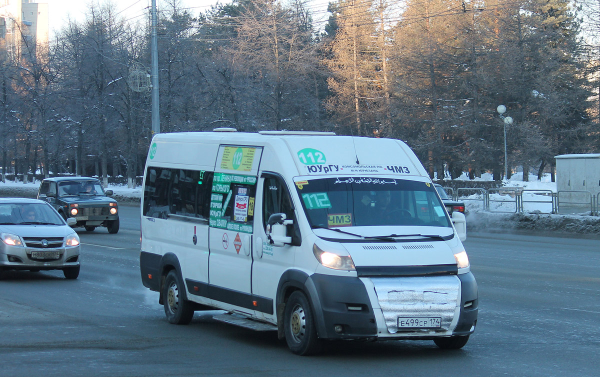 Челябинская область, Нижегородец-2227SK (Peugeot Boxer) № Е 499 СР 174