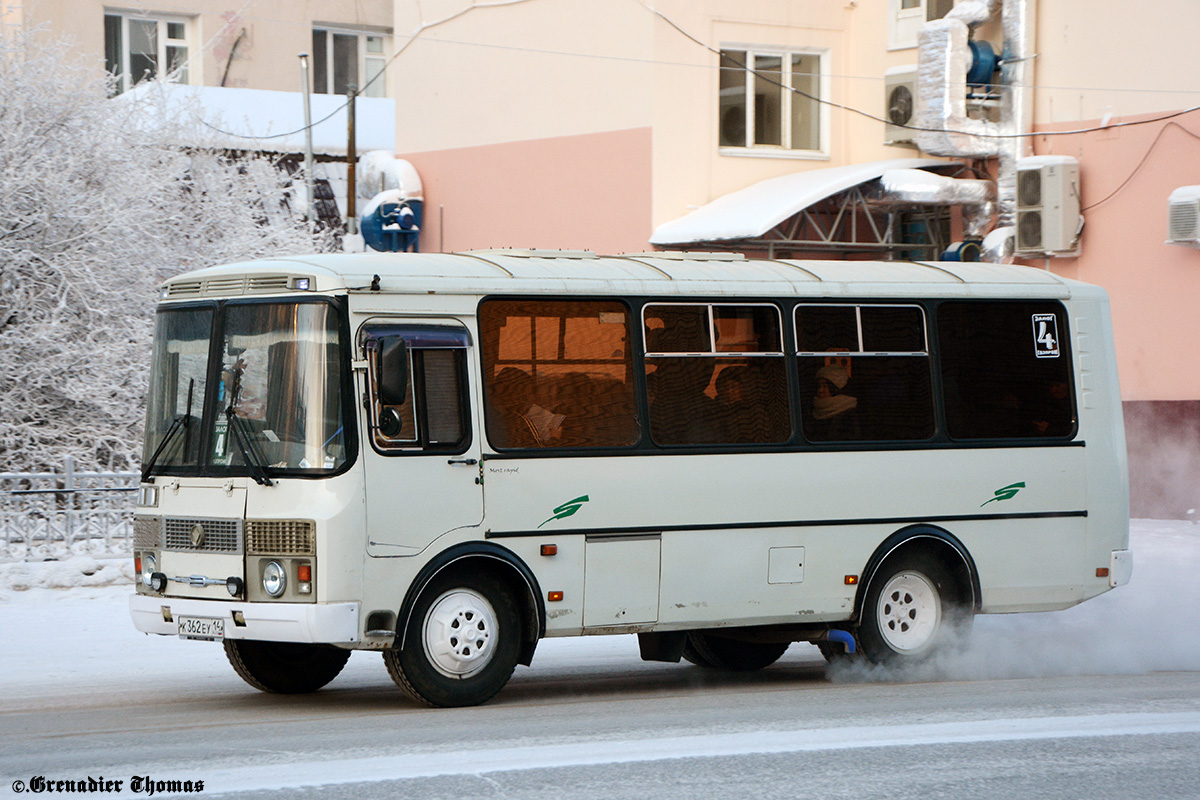 Саха (Якутия), ПАЗ-32054 № К 362 ЕУ 14