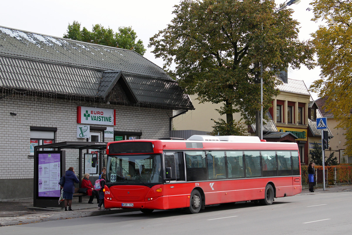 Литва, Scania OmniCity II № 574