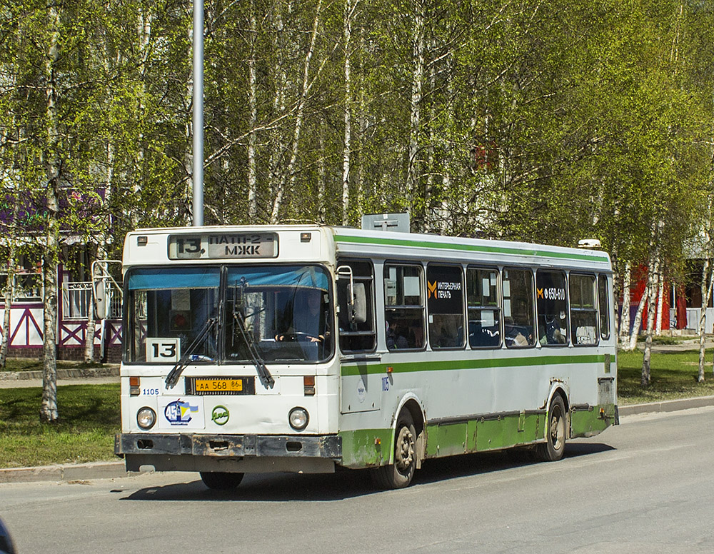 Khanty-Mansi AO, LiAZ-5256.30 № 1105