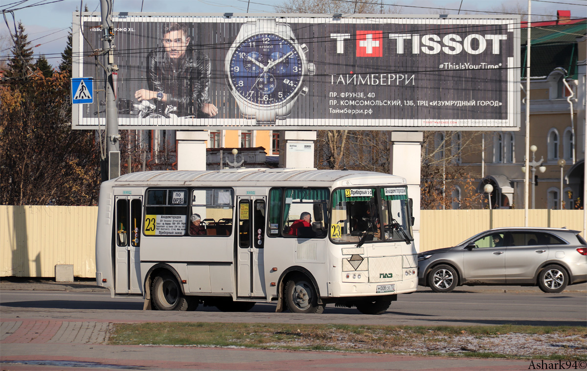 Томская область, ПАЗ-32054 № М 008 СЕ 70