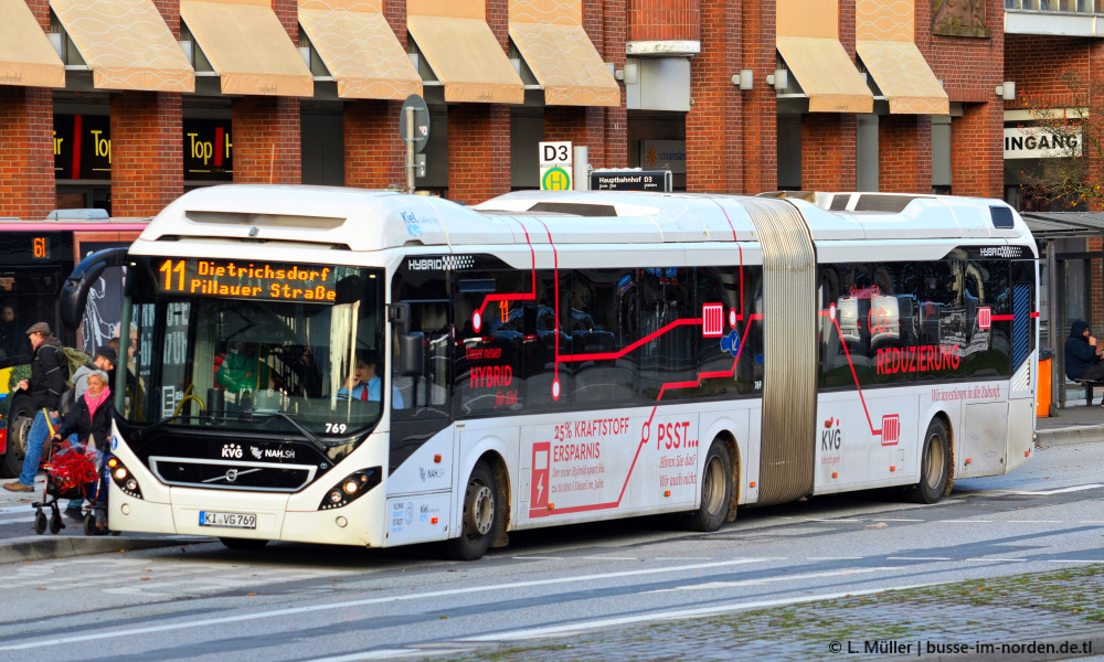 Шлезвиг-Гольштейн, Volvo 7900A Hybrid № 769