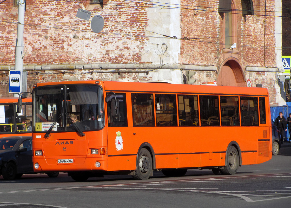 Nizhegorodskaya region, LiAZ-5293.60 № 31014