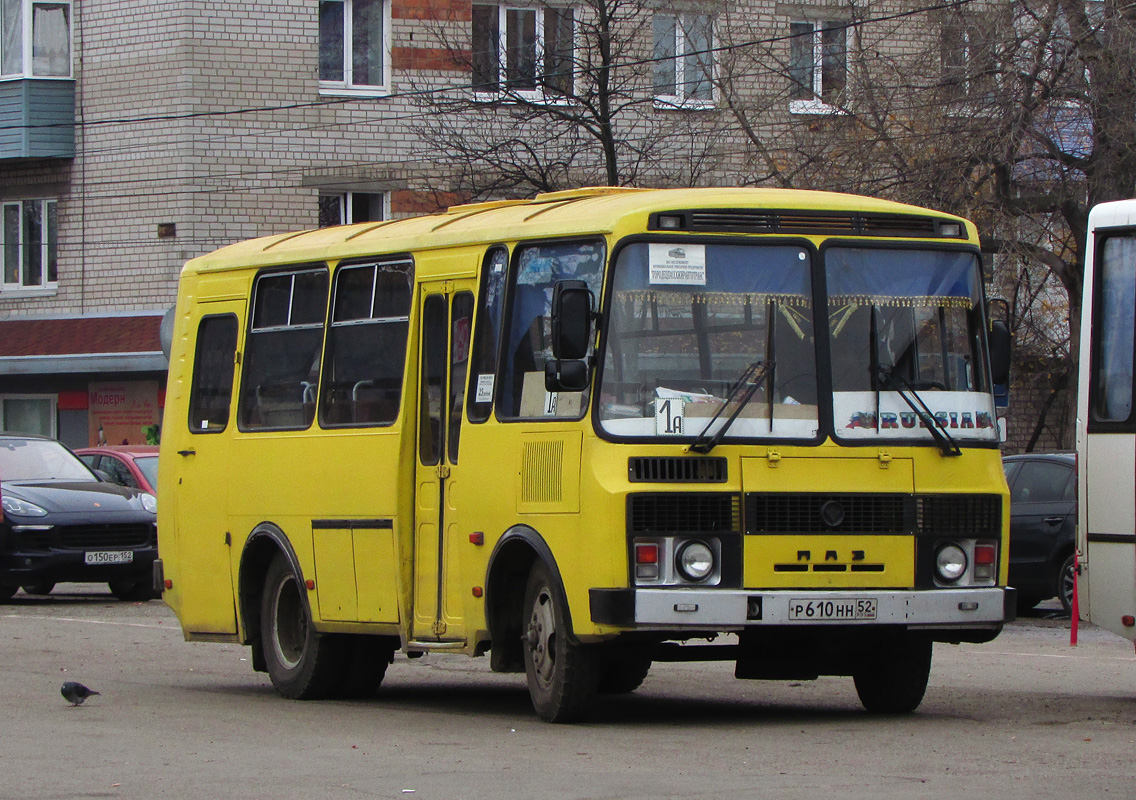 Нижегородская область, ПАЗ-32053 № Р 610 НН 52