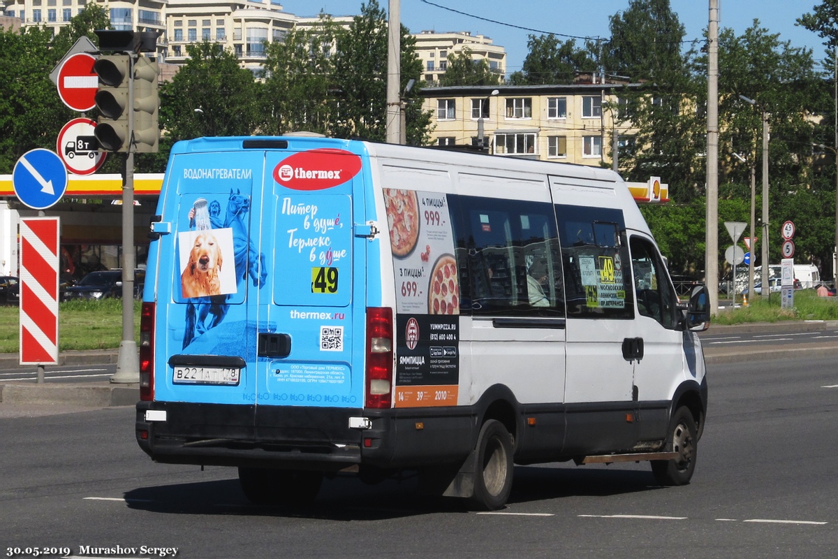 Санкт-Петербург, Нижегородец-2227UT (IVECO Daily) № 4007