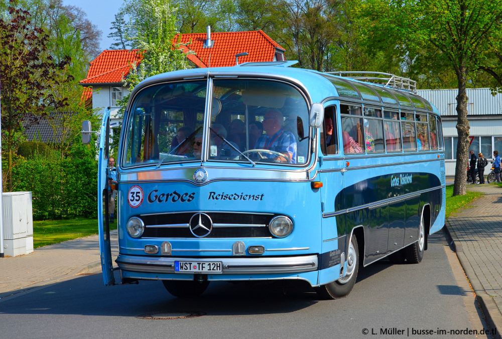 Lower Saxony, Mercedes-Benz O321HL № WST-TF 12H; Lower Saxony — 1. Europatreffen historischer Omnibusse 21.04.2018 Einbeck PS.Speicher