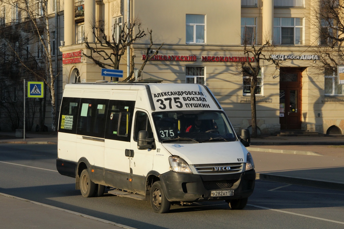 Санкт-Петербург, Нижегородец-2227UT (IVECO Daily) № В 282 АТ 178