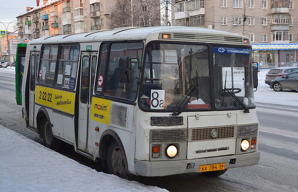 Свердловская область, ПАЗ-32054 № КА 784 66