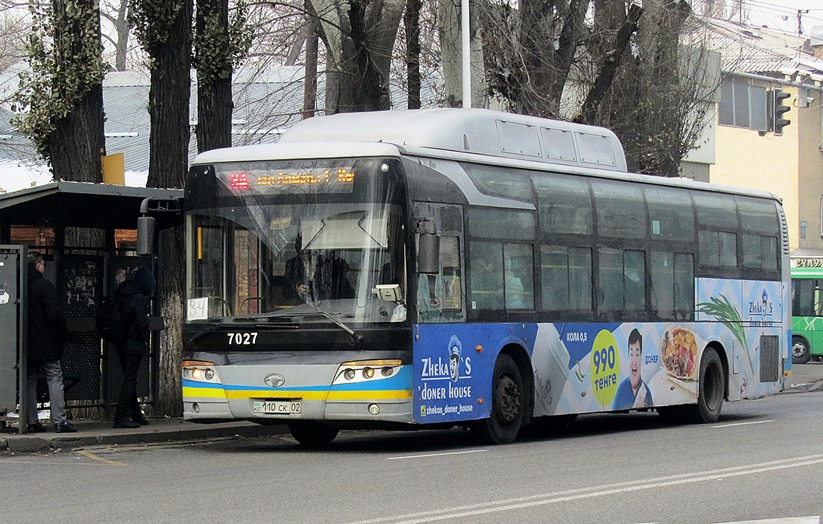 Алматы, Guilin Daewoo GDW6126CNG (СемАЗ) № 7027